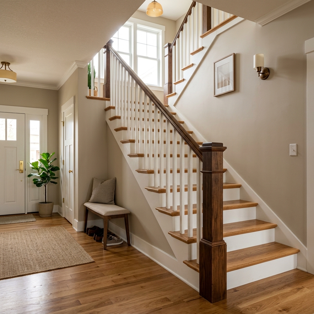 Stairs installation